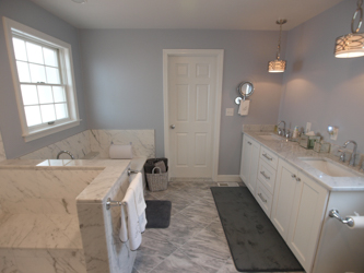 Master Bathroom and Vanity